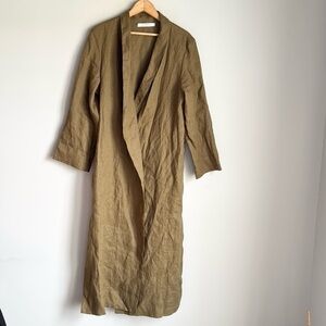SLEEPER - Linen Robe Dress Onesize